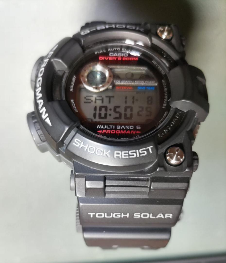 CASIO G‑SHOCK Frogman GWF‑1000‑1JF 箱・取説有