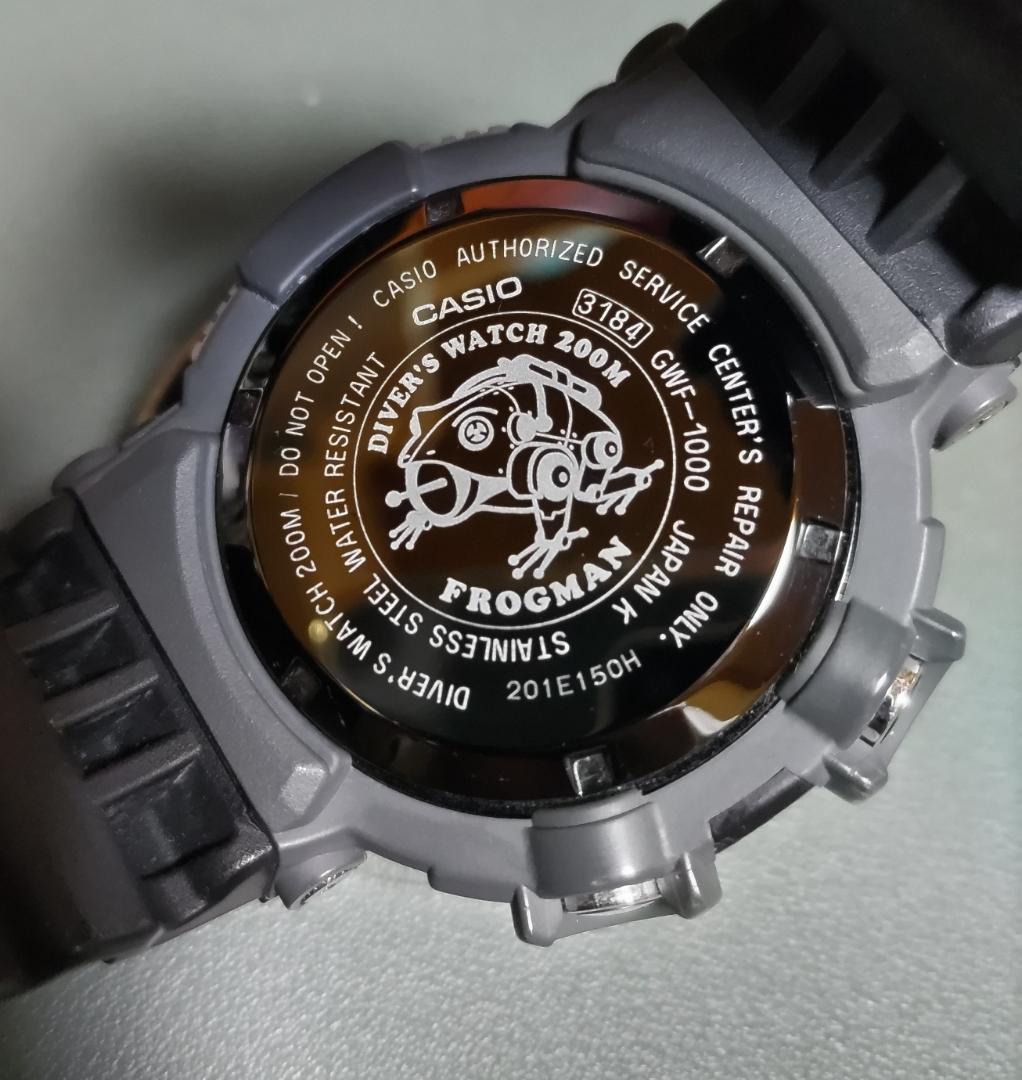 CASIO G‑SHOCK Frogman GWF‑1000‑1JF 箱・取説有