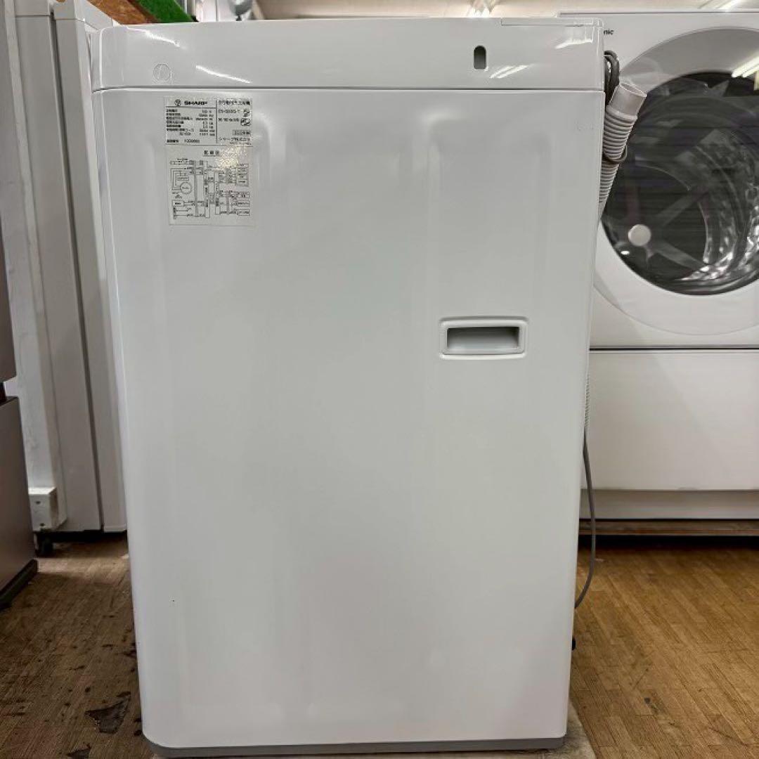 地域限定配送無料✨シャープ　縦型洗濯機　ES-GE6G 分解清掃済み　6キロ