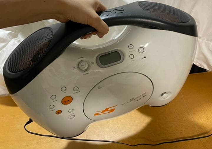 SONY CDラジカセ　アメリカで購入