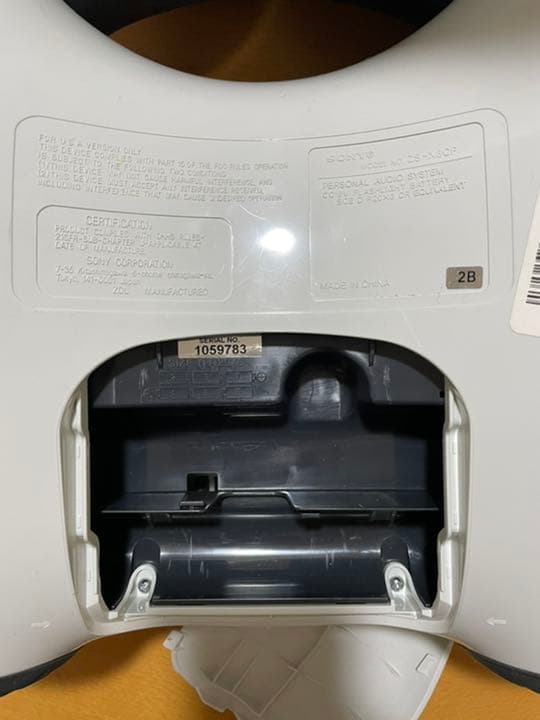 SONY CDラジカセ　アメリカで購入