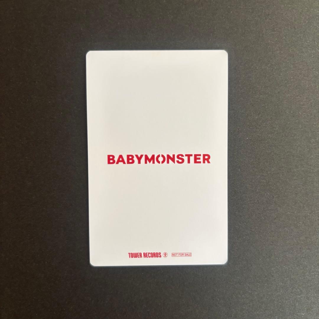 BABYMONSTER RUKA タワレコ当選者限定特典トレカ