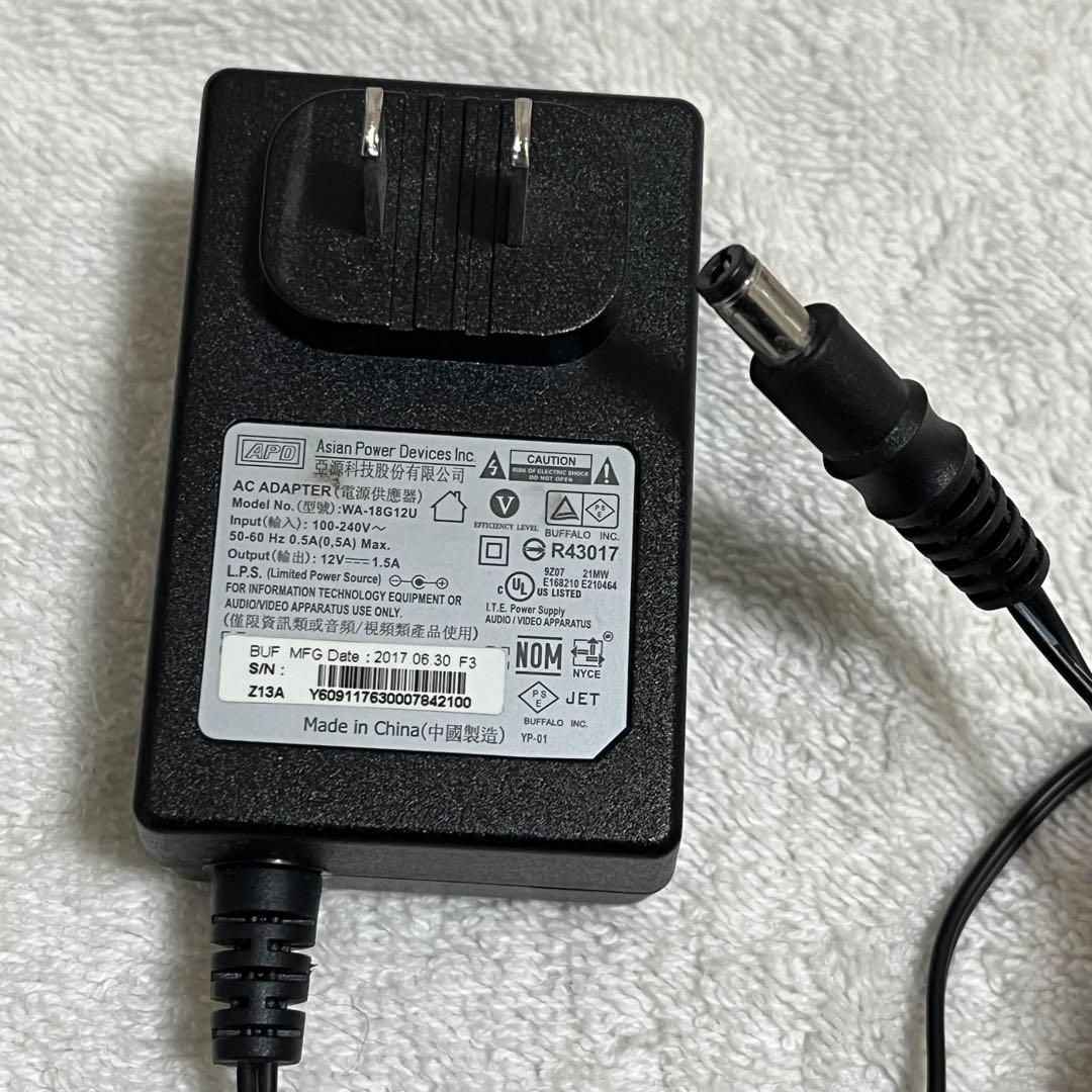 バッファロー　HD-LC3.0U3-BK　パソコン&テレビ　外付けハードディスク