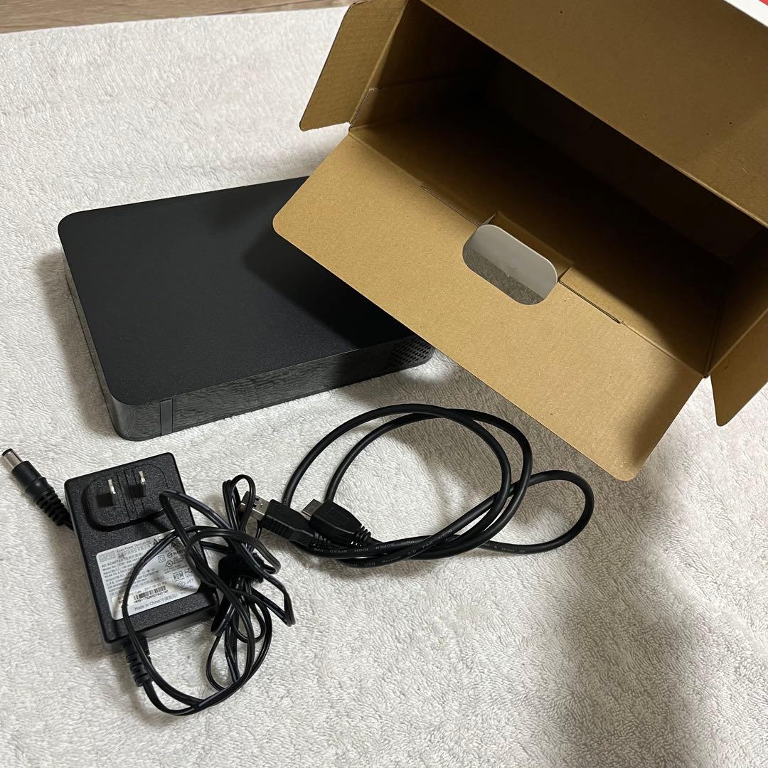 バッファロー　HD-LC3.0U3-BK　パソコン&テレビ　外付けハードディスク