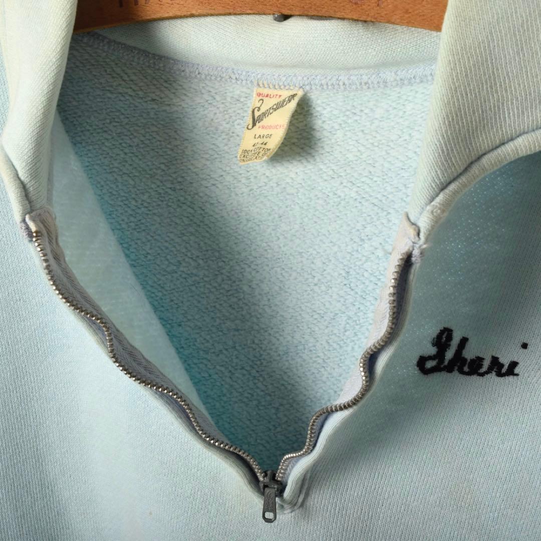 60s ヴィンテージ ハーフジップ トレーナー スウェット SPORTSWEAR