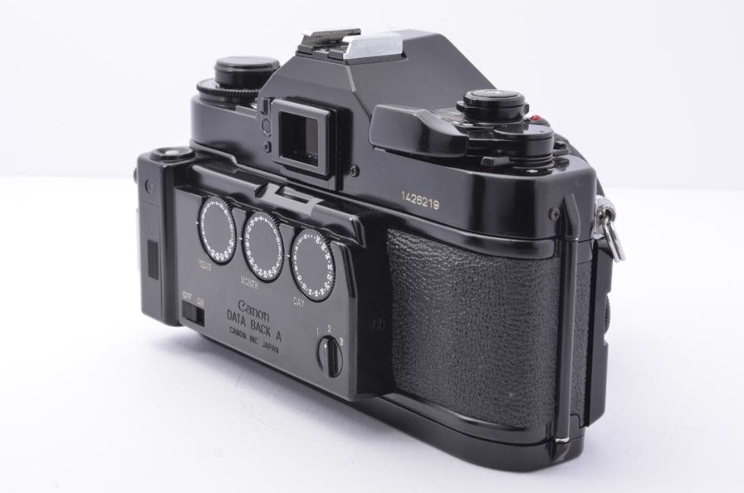 【美品】Canonキャノン A-1 ブラック 完動品　FD50mm 1:1.8