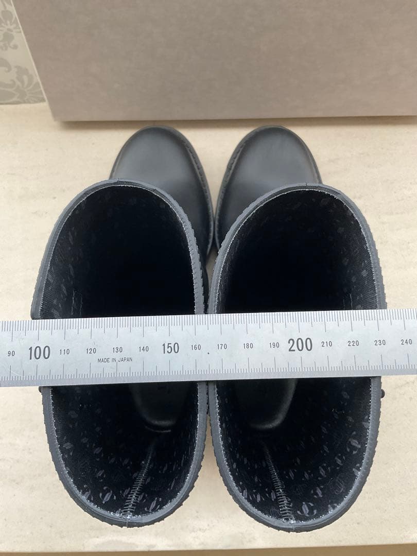 jimmy choo レインブーツ　ブラック　ショート丈　雨、雪の日に　38