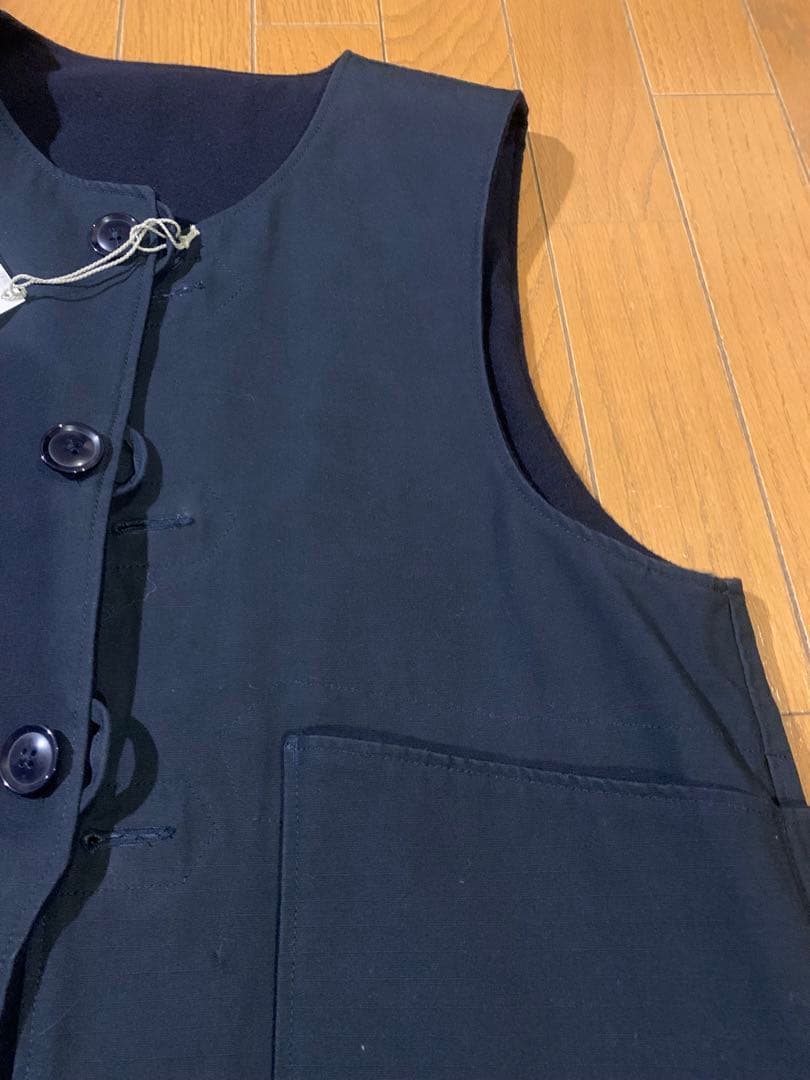 エンジニアドガーメンツ engineered garmentsリバーシブルベスト