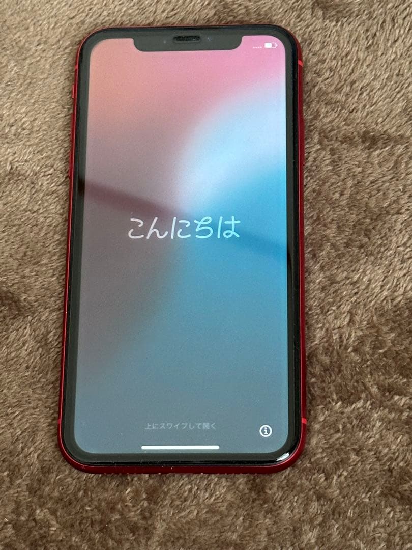 動作確認済み iPhone11 レッド 128GB SIMロックあり
