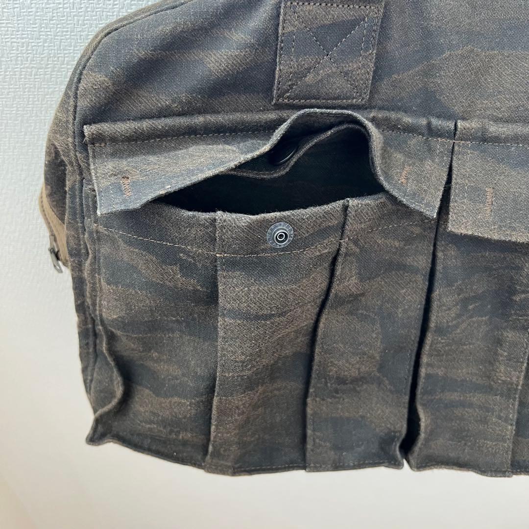 PORTER グリーンアイ ボストンバッグ ダークカモフラージュ