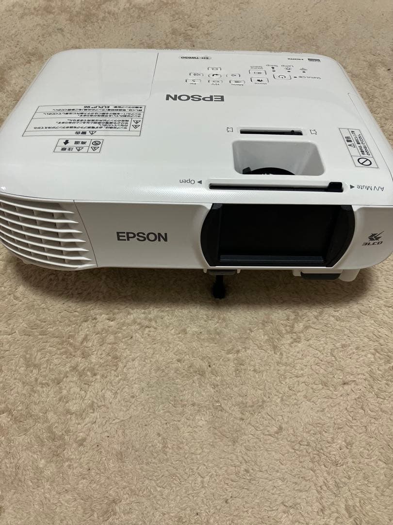 【美品】EPSON EH-TW650 プロジェクター本体