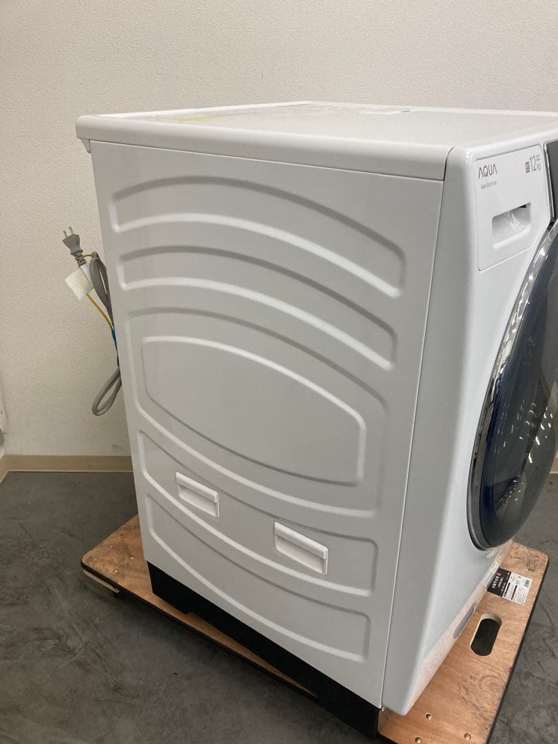 M7/1118y01 アクア ドラム式洗濯機 AQW-SD12P-L