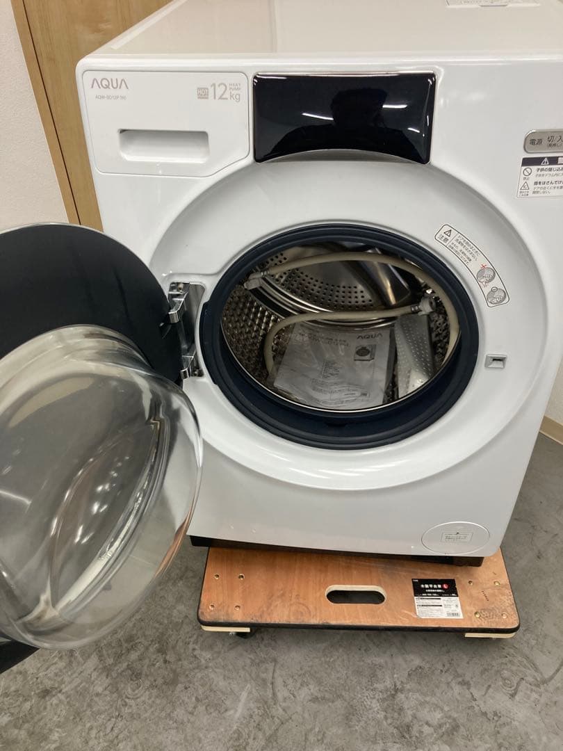 M7/1118y01 アクア ドラム式洗濯機 AQW-SD12P-L