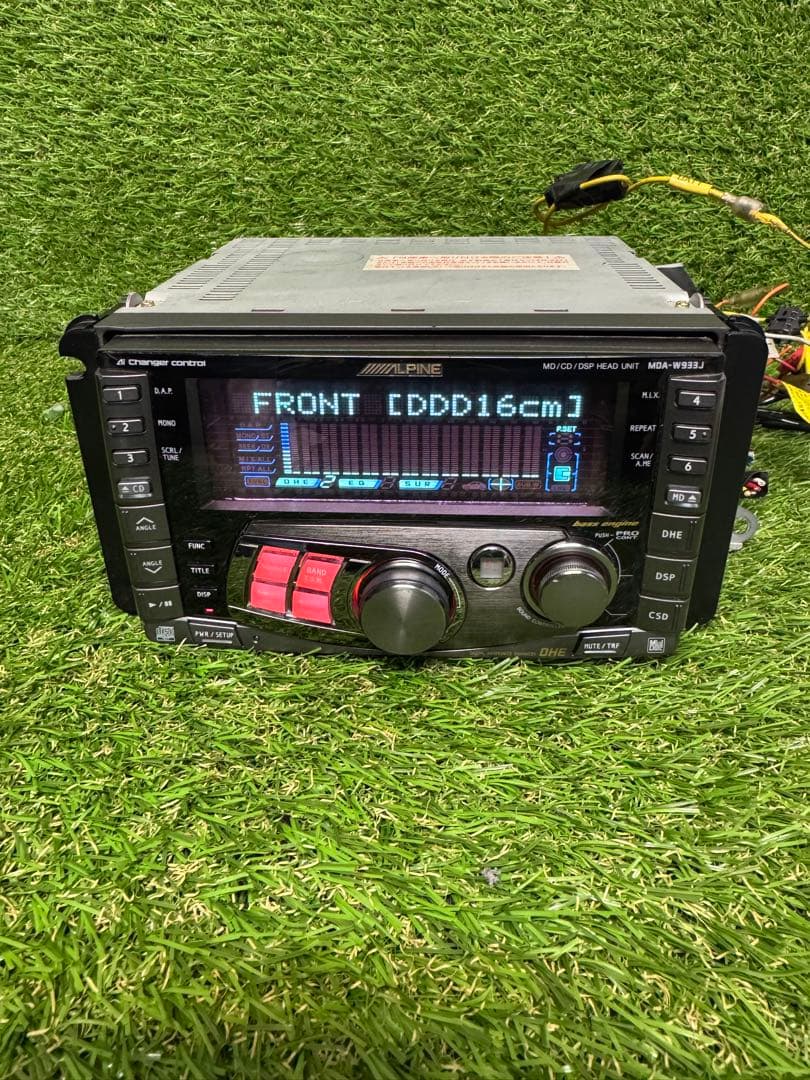 ALPINE MDA-W933J CD/MD DSPヘッドユニット