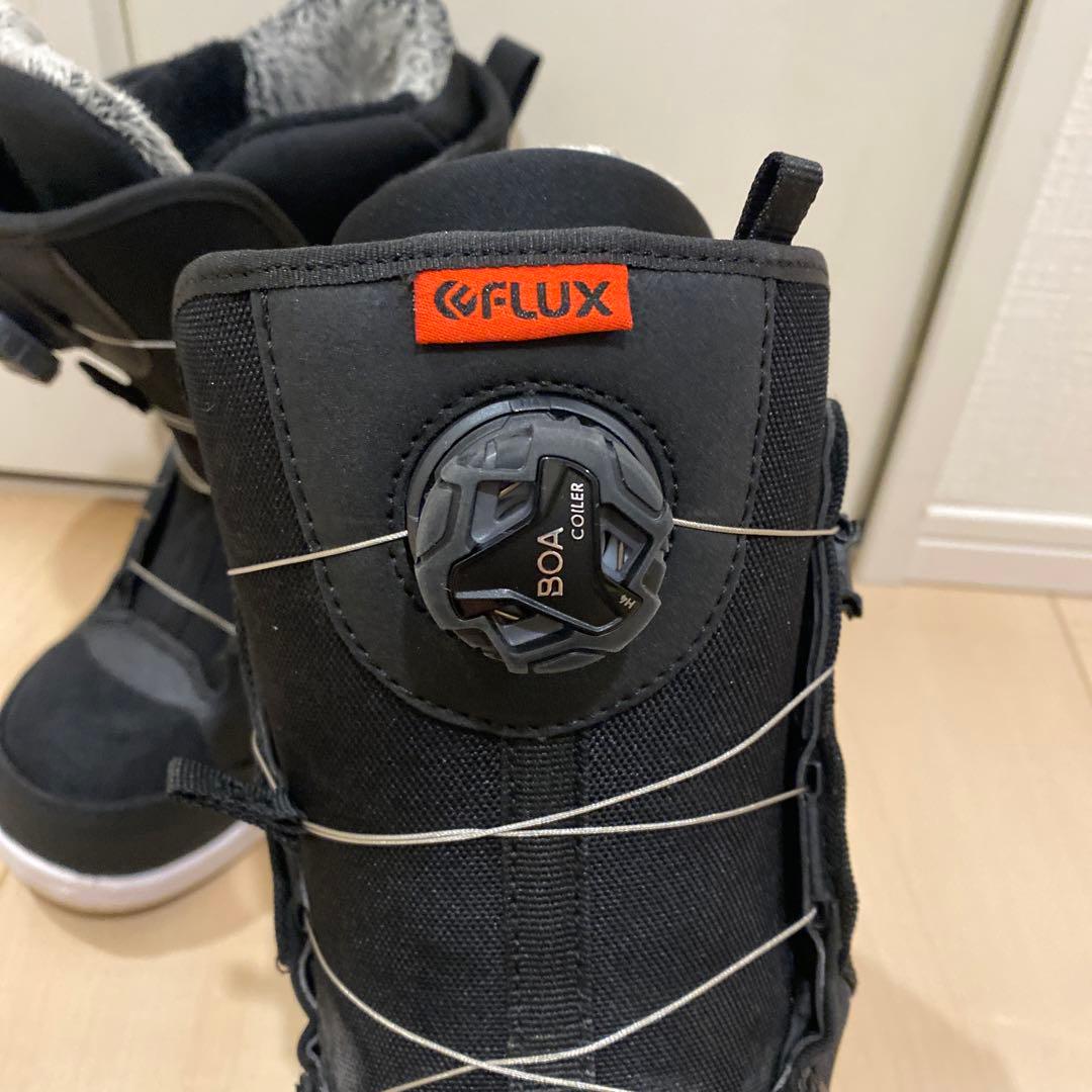 【美品_即日発送】FLUX フラックス スノボブーツ　FL-BOA 24.0cm
