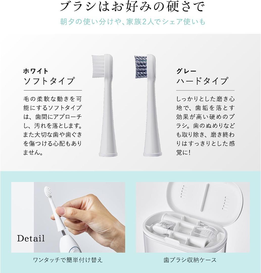 口腔洗浄器 ジェットウォッシャー ウォーターフロス USB充電式 (ホワイト)