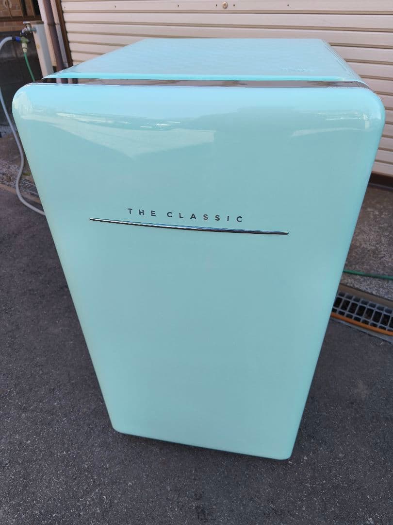 関東限 条件にて無料配送 ヨーロピアン レトロ冷蔵庫 DAEWOO 1ドア冷蔵庫