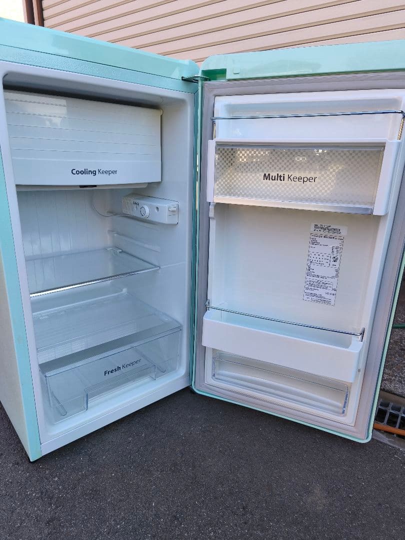 関東限 条件にて無料配送 ヨーロピアン レトロ冷蔵庫 DAEWOO 1ドア冷蔵庫