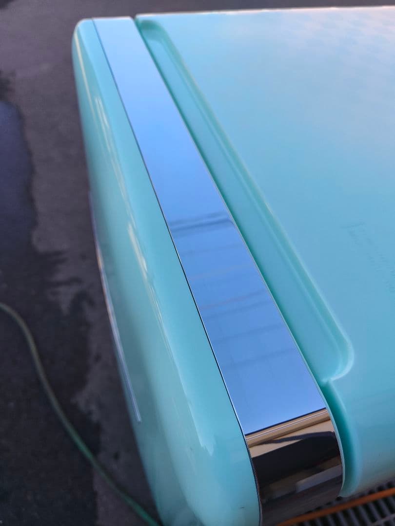 関東限 条件にて無料配送 ヨーロピアン レトロ冷蔵庫 DAEWOO 1ドア冷蔵庫