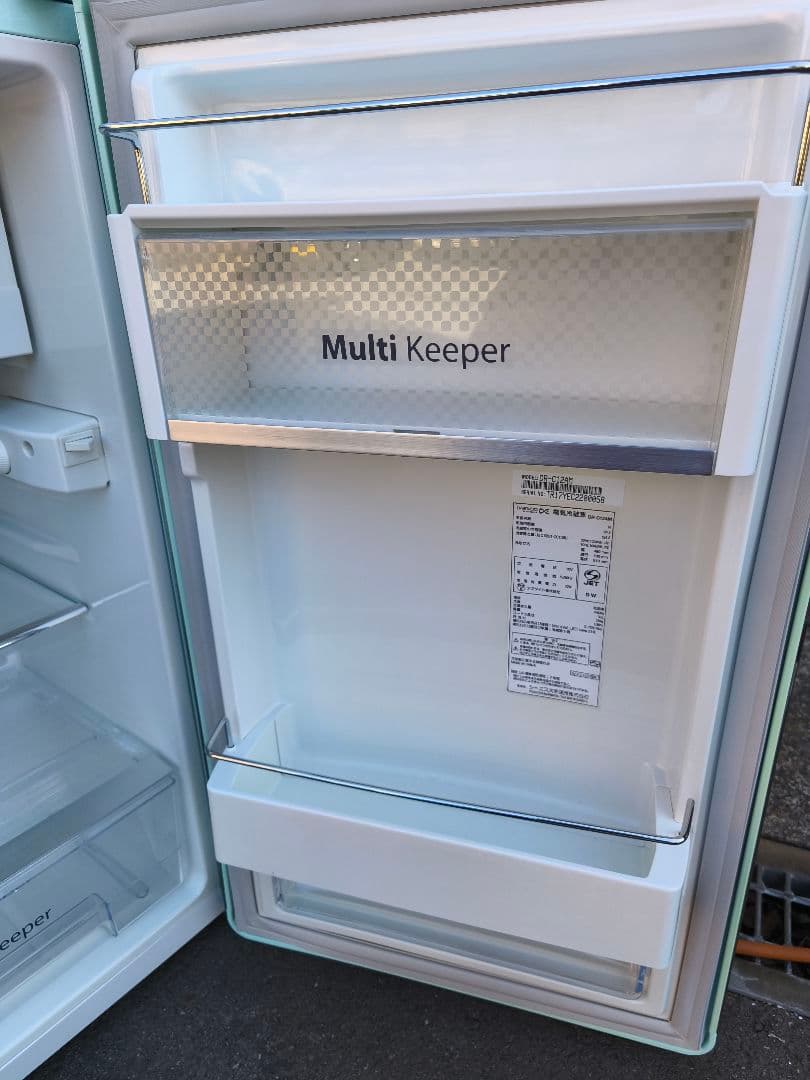 関東限 条件にて無料配送 ヨーロピアン レトロ冷蔵庫 DAEWOO 1ドア冷蔵庫