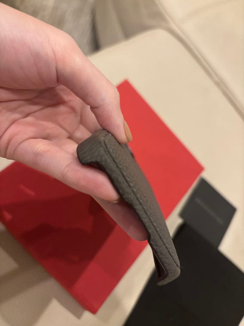 (iPhone 15) bonaventuraバックカバーケース シュリンクレザ