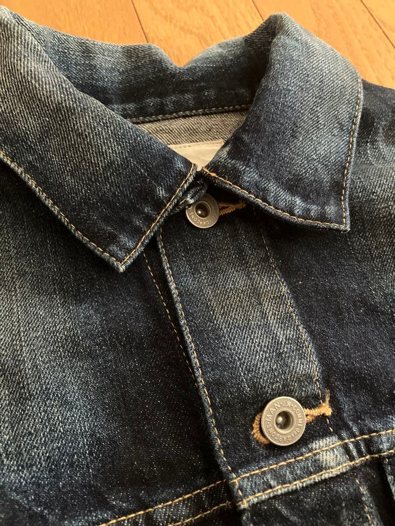 ジュンヤワタナベマンピンク デニムジャケット