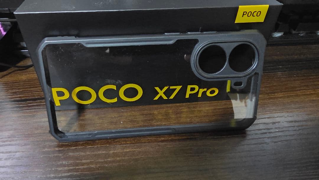 ​【美品】POCO X7 Pro 8GB/256GB イエロー SIMフリー