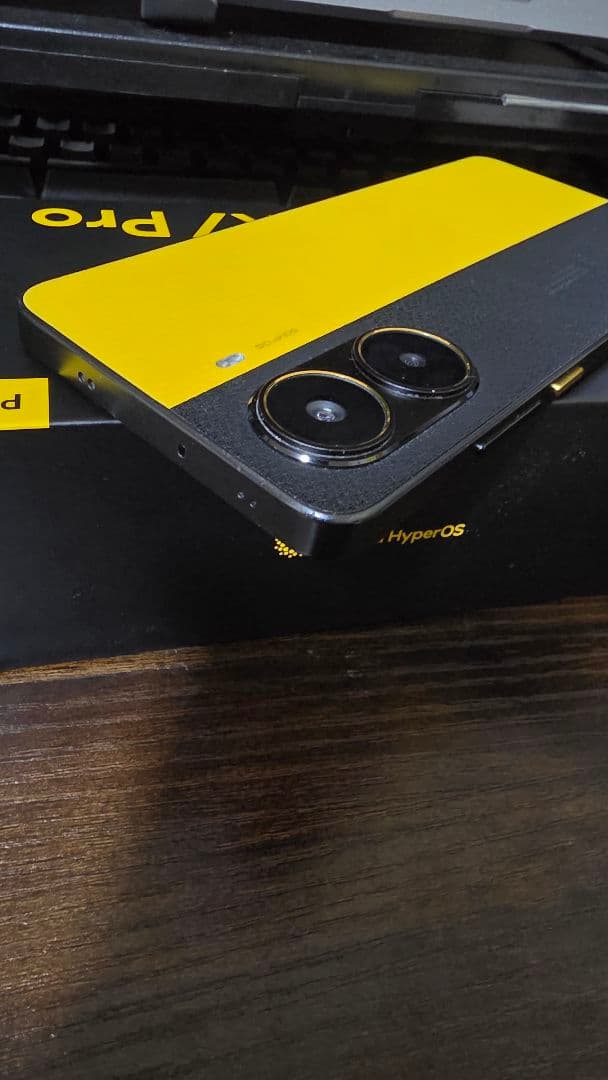 ​【美品】POCO X7 Pro 8GB/256GB イエロー SIMフリー