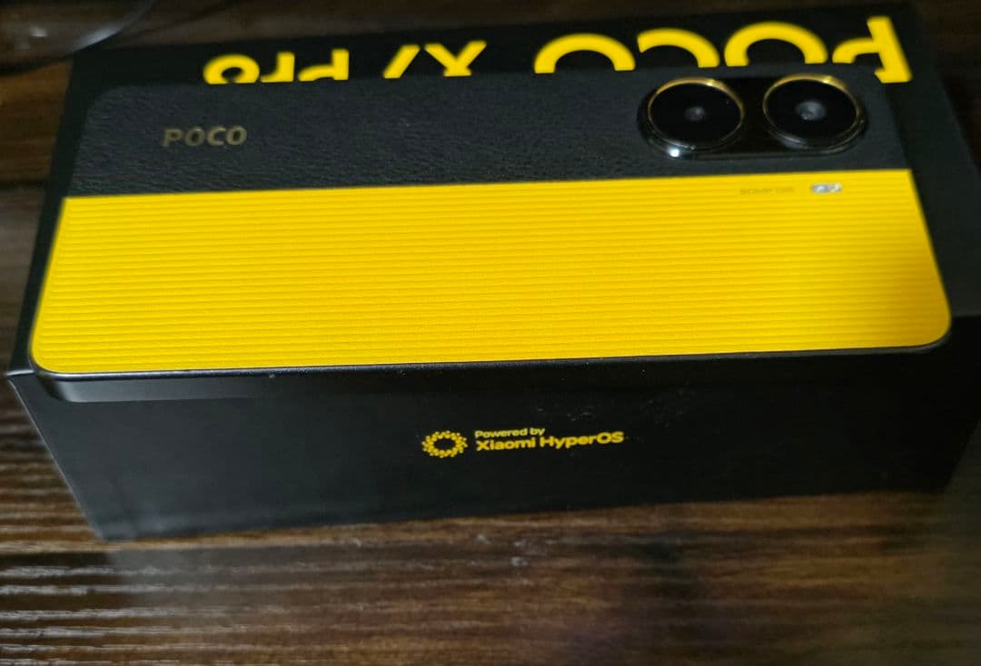 ​【美品】POCO X7 Pro 8GB/256GB イエロー SIMフリー