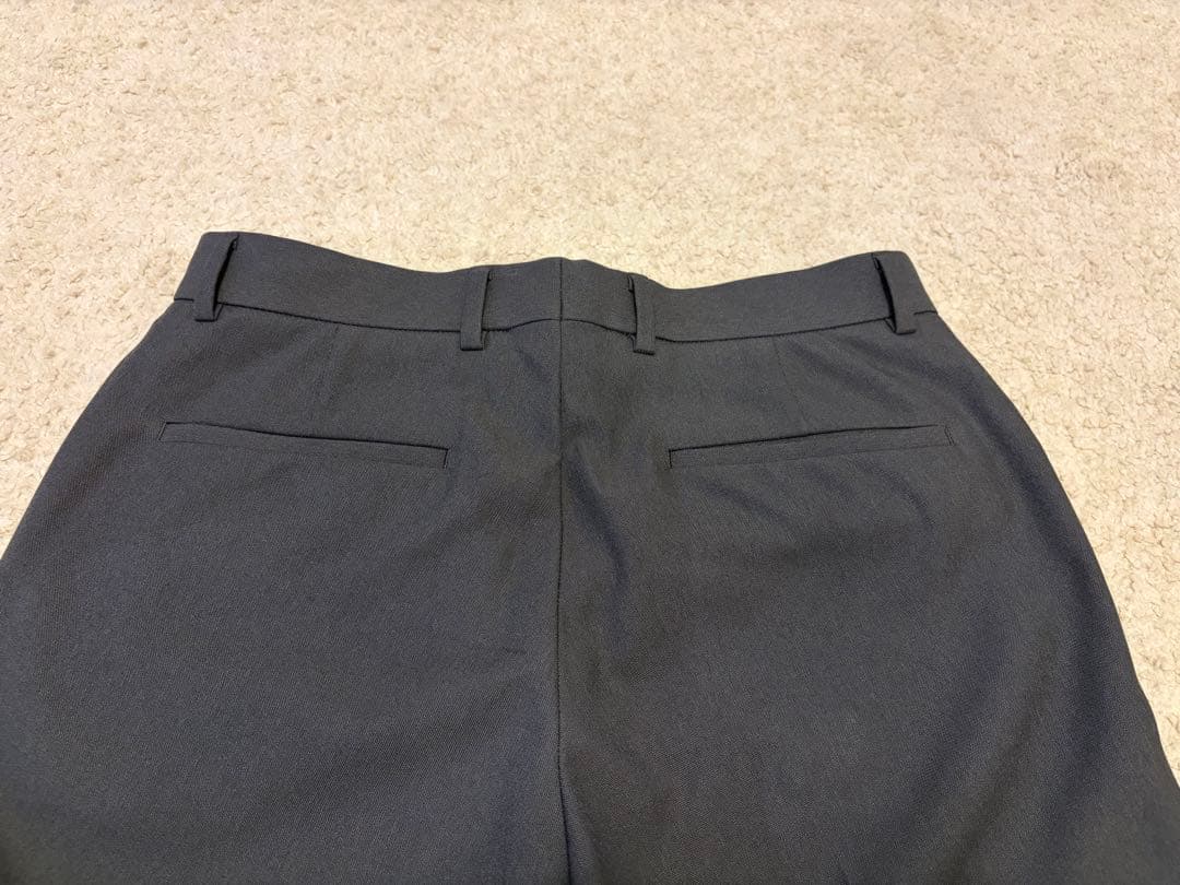 マイクロ ピンヘッド 2ボタン ジャケット　パンツ 【セットアップ】グレー　M