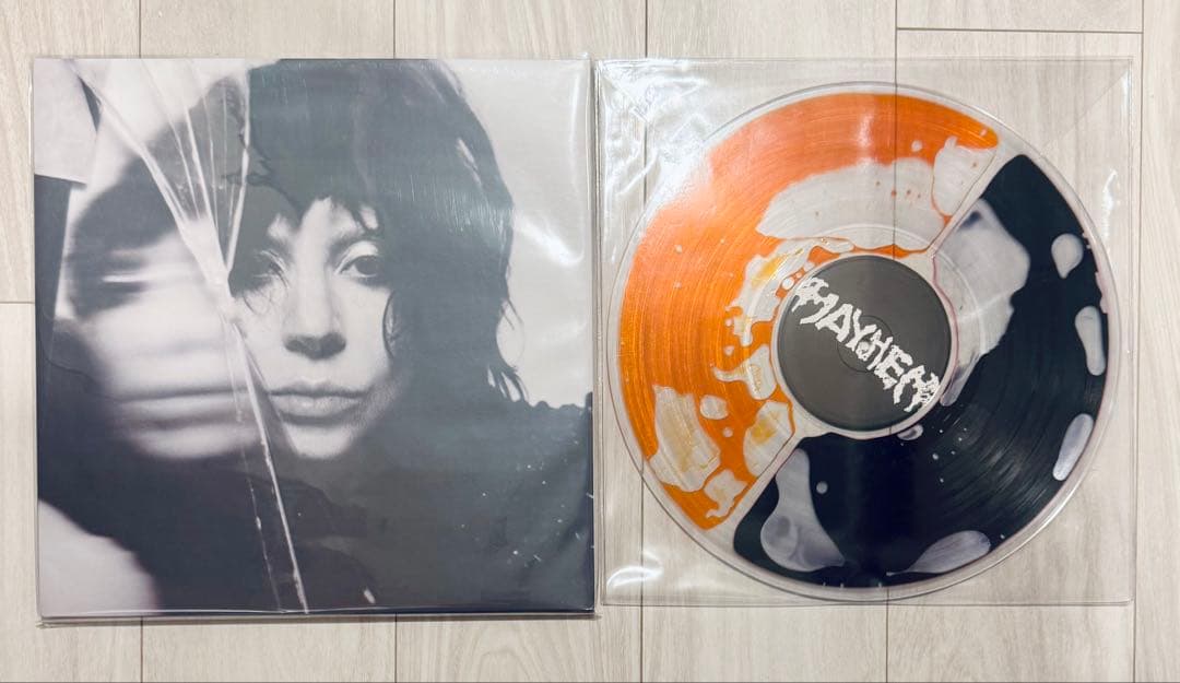 新品Lady Gaga「MAYHEM」Liquid液体入り/カラーレコード2枚組