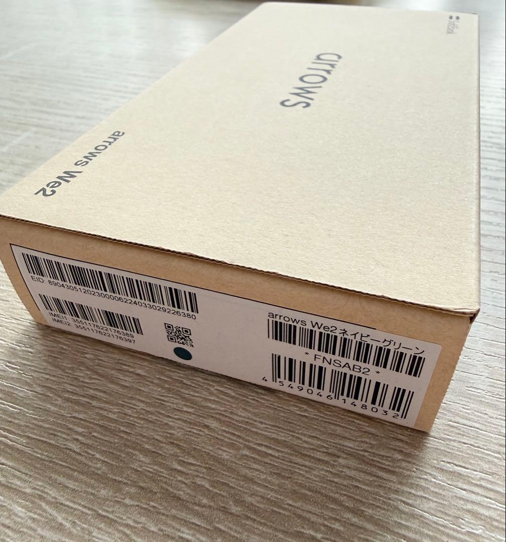 arrows We2 ネイビーグリーン 新品未使用 本体