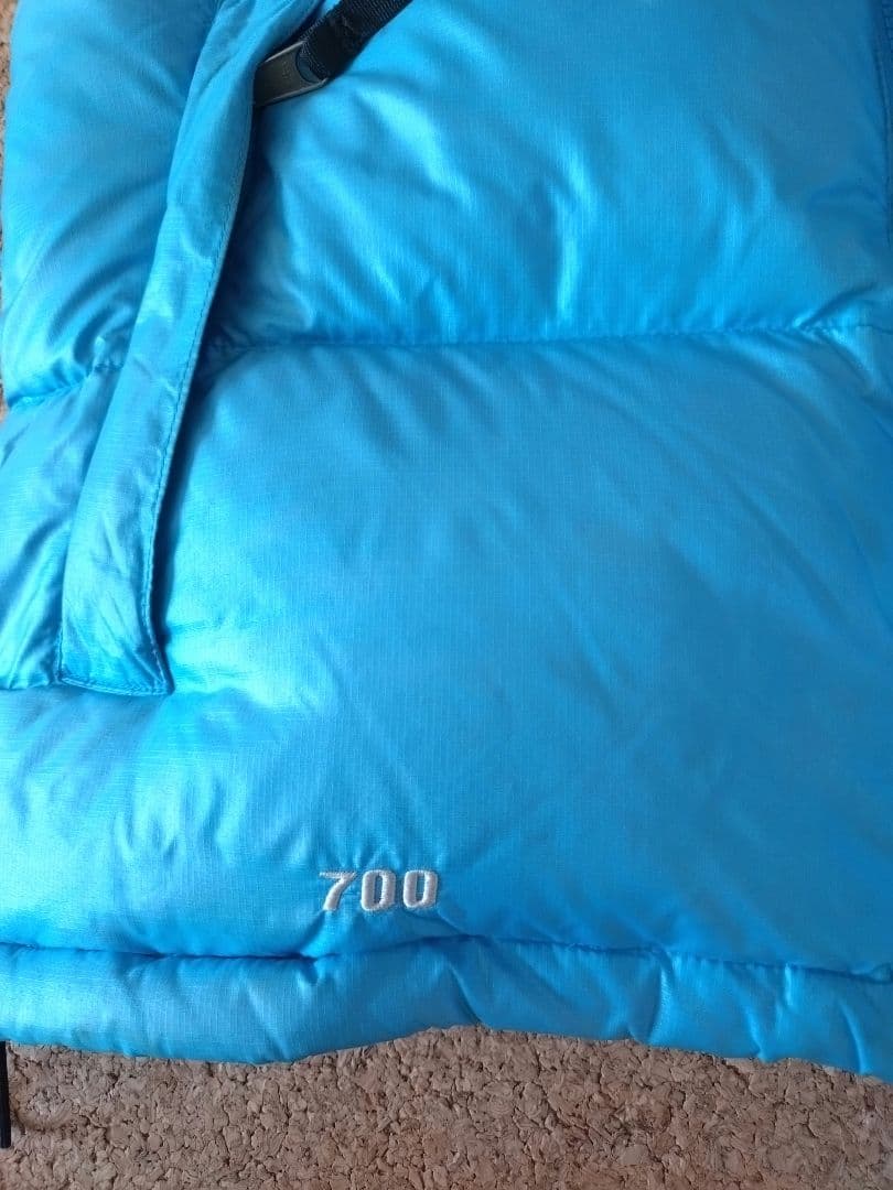 THE NORTH FACE ヌプシダウンベスト 青　sizeS　700FP