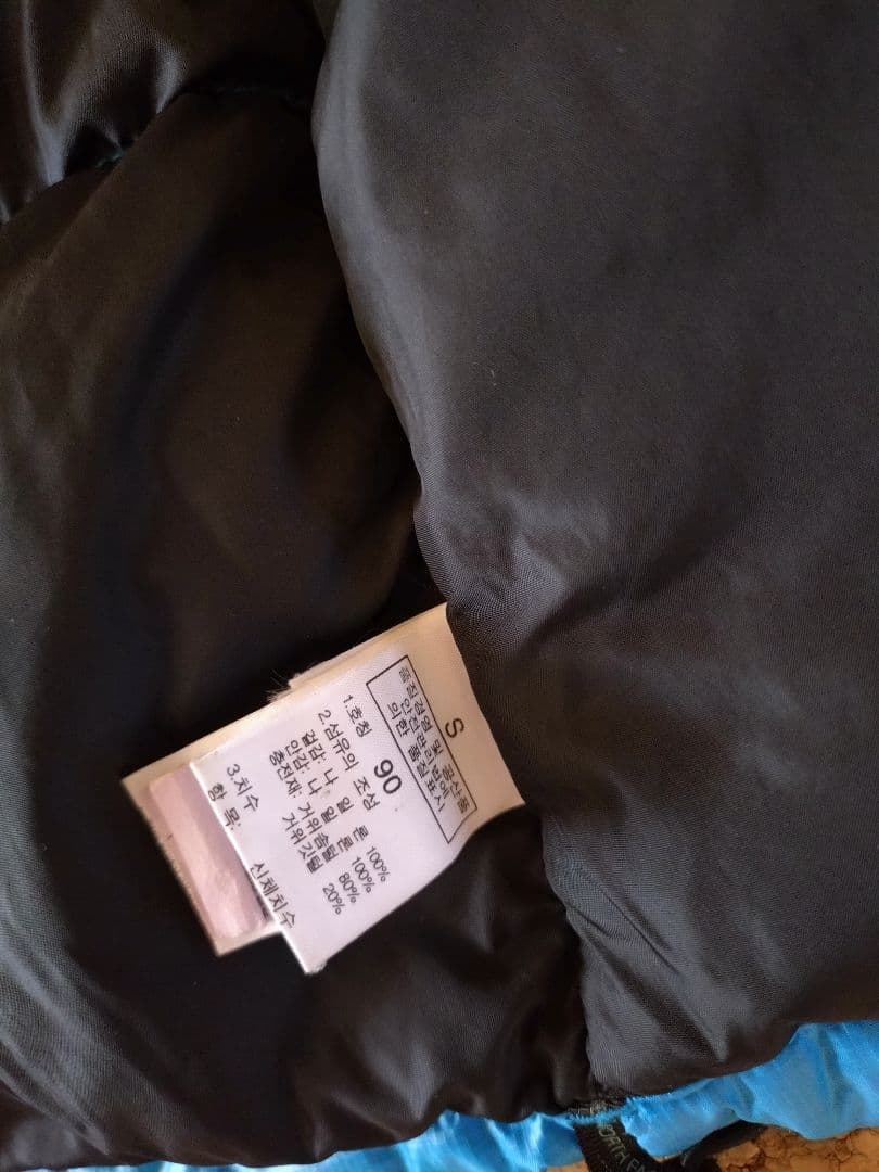 THE NORTH FACE ヌプシダウンベスト 青　sizeS　700FP