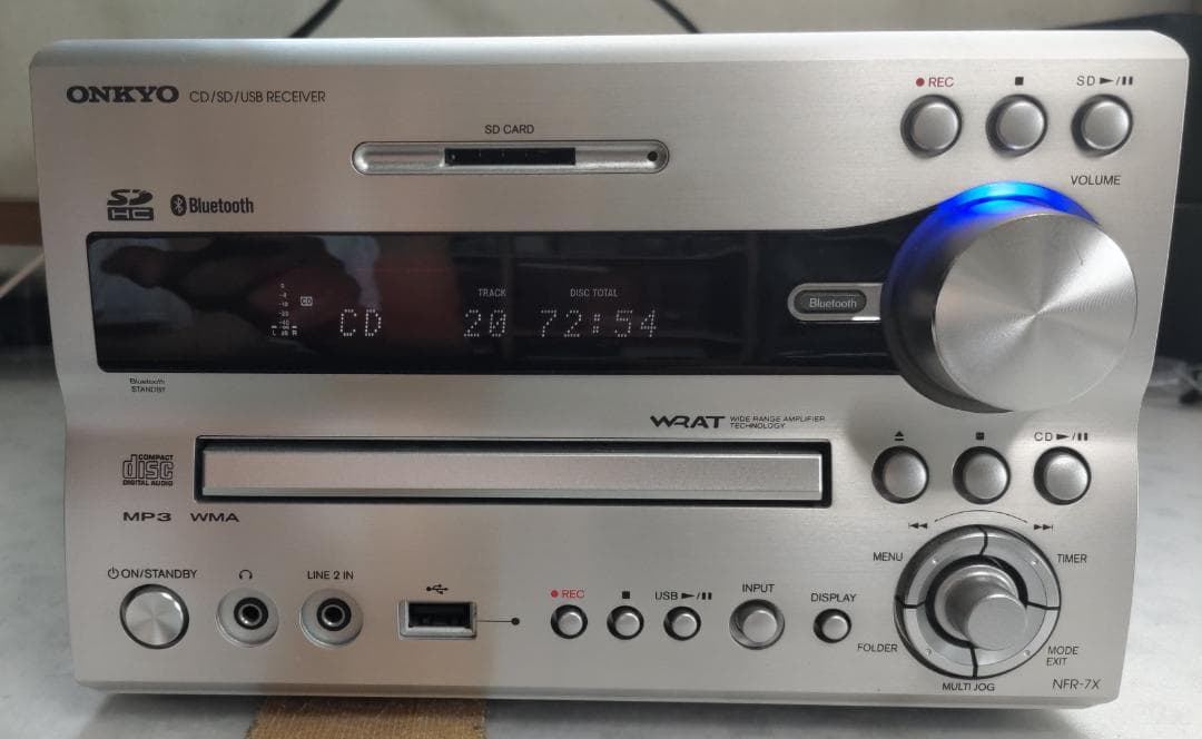 ONKYO オンキョー NFR-7X CD/SD/USB コンポ 動作良好・美品