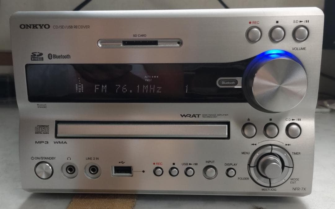 ONKYO オンキョー NFR-7X CD/SD/USB コンポ 動作良好・美品