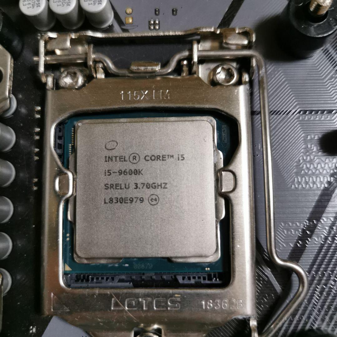 ASUS H370-A + Intel CPU Core i5 +メモリ24gb