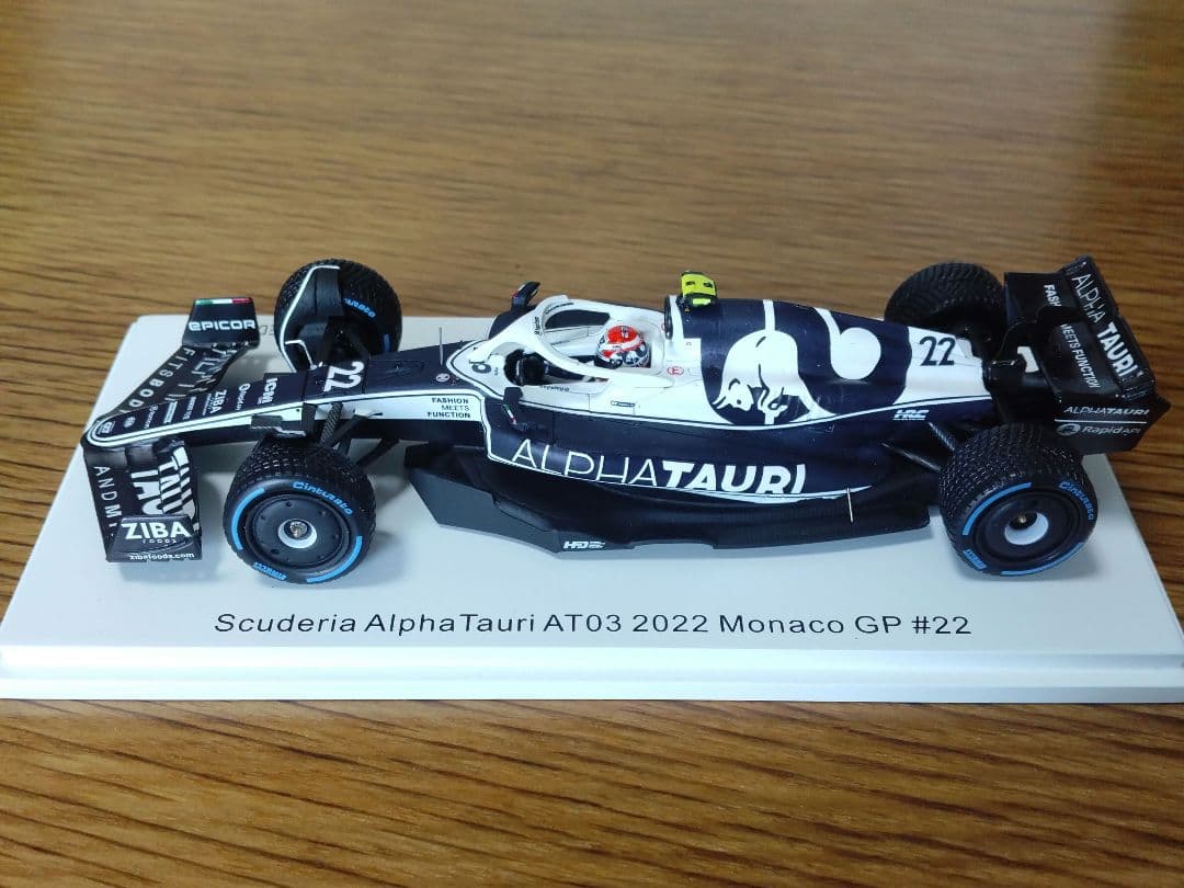 ミニカー SPARK 1/43 AlphaTauri AT03 TSUNODA