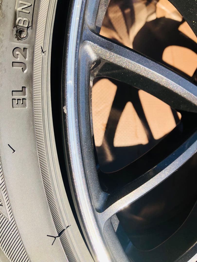 シゲ　3/4 rays ホムラ 8.5j43 2x8GTS 19インチ