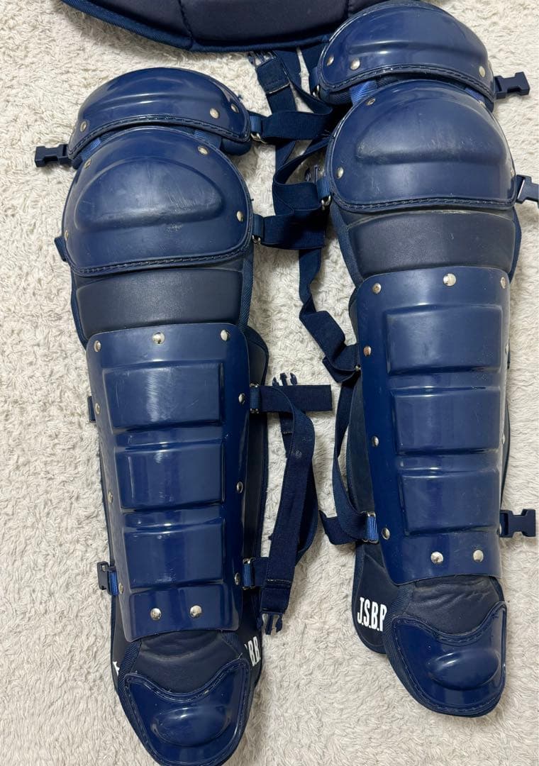 Mizuno JSBB キャッチャー用プロテクター ネイビー