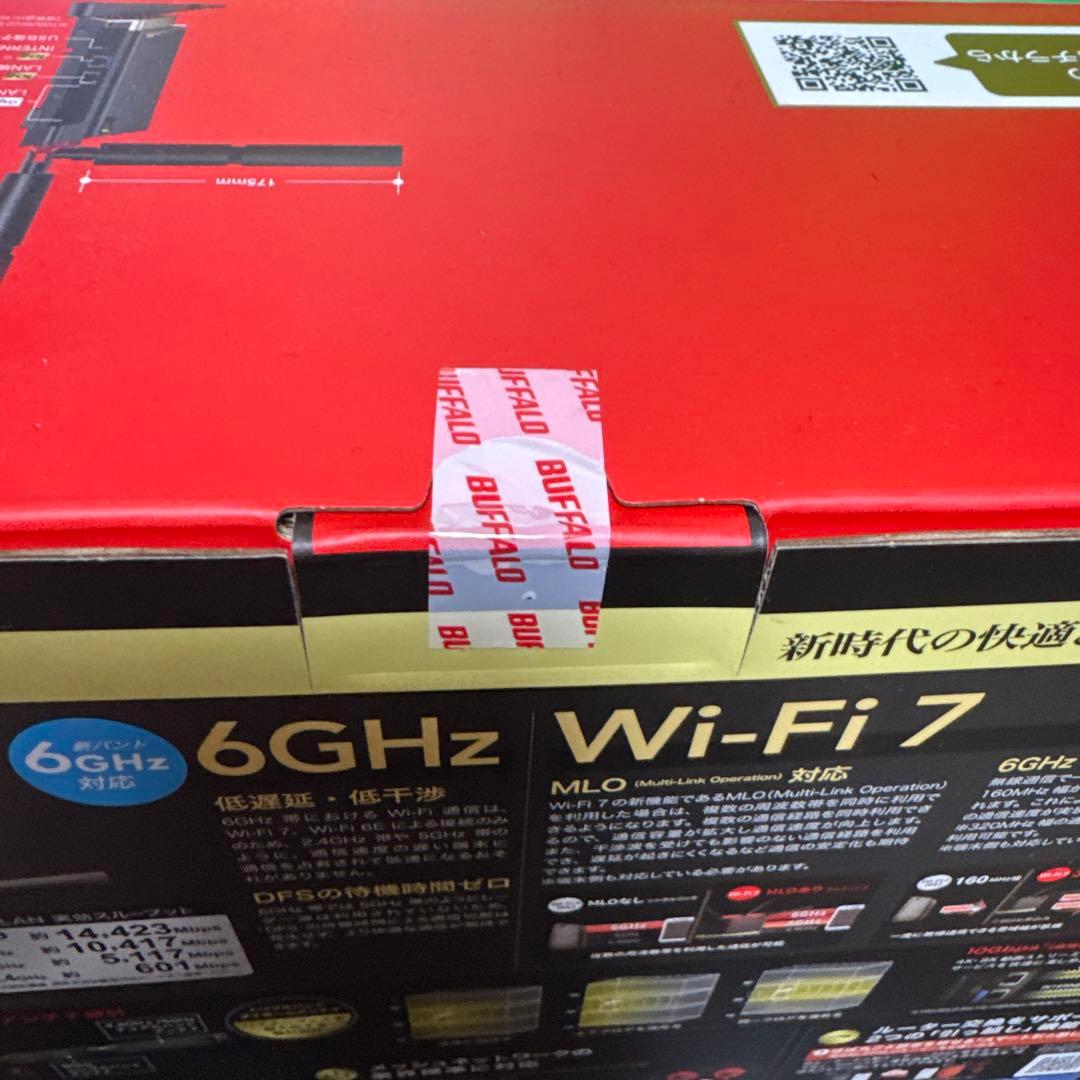 【新品】BUFFALO Wi-Fi 7 18000 WXR18000BE10P