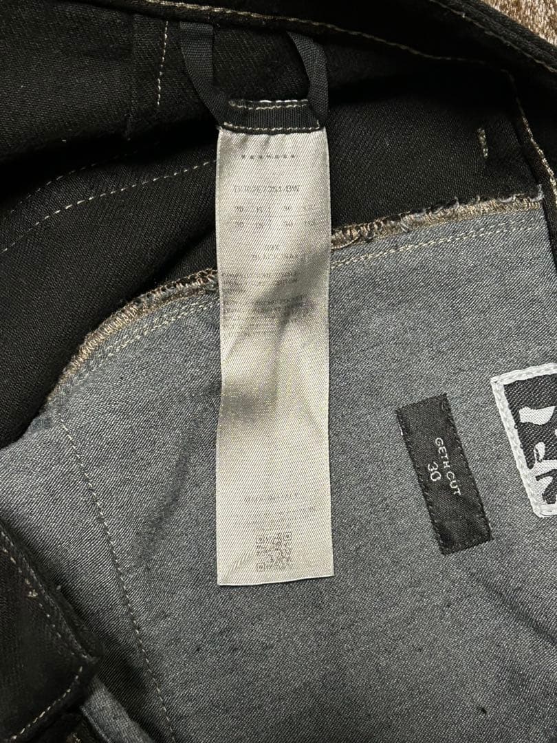 パンツ Rick Owens DRKSHDW geth jeans