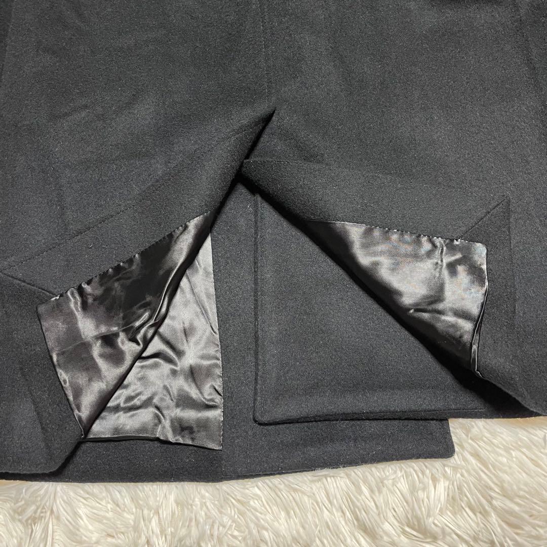 MACKINTOSHマッキントッシュ ウールPコート 30 ブラック 英国製