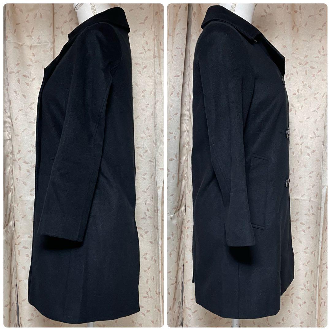 MACKINTOSHマッキントッシュ ウールPコート 30 ブラック 英国製