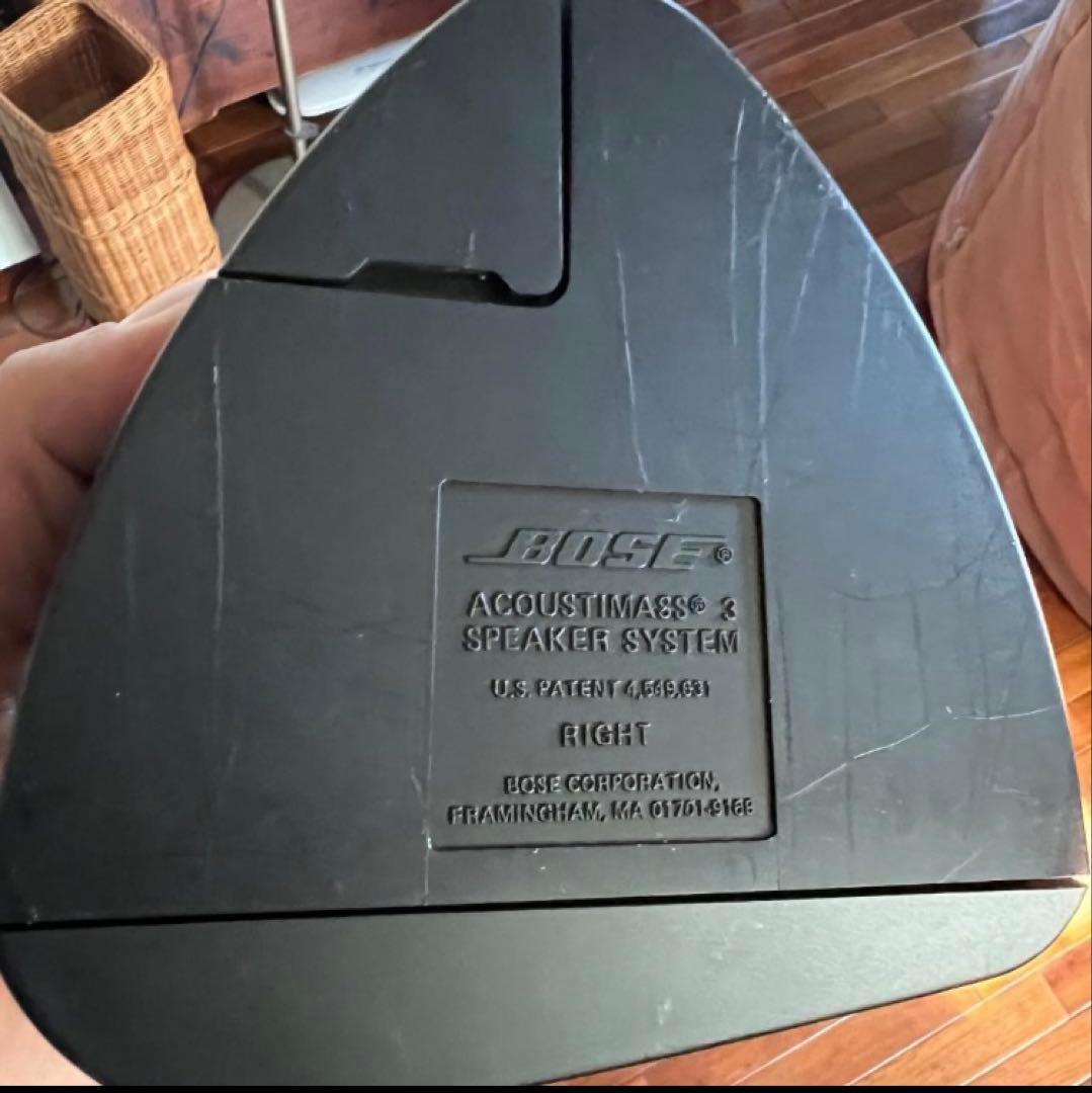 美品 BOSE Acoustimass 3 スピーカーシステム