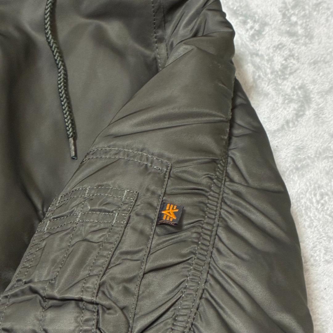 ALPHA ジャーナルスタンダード 別注 N-3B ミリタリージャケット カーキ