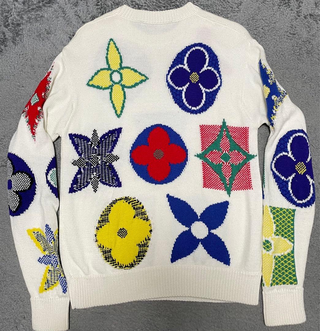 本日限定価格　ルイヴィトン　モノグラム総柄　ニット