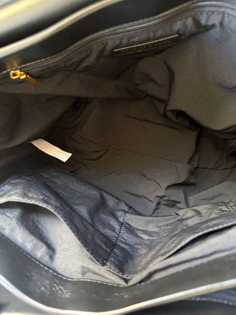 CHARLES & KEITH ケリー トップハンドルサッチェルバッグ