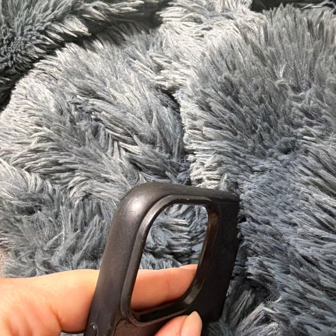 PRADA ブラックレザー iPhoneケース