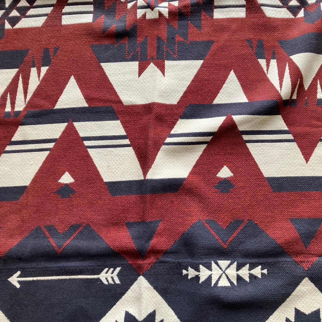 ラルフローレン　ジオメトリックパターンラグ